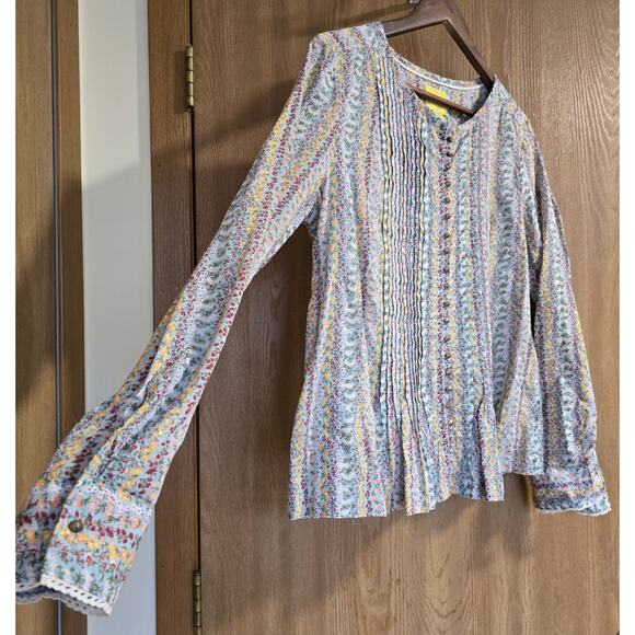 Anthropologie Maeve Gelise Floral Blouse - Picture 4 of 14